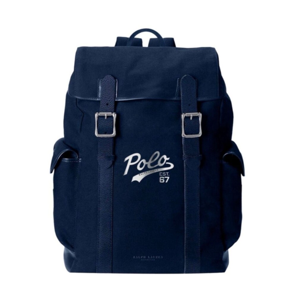 Polo Ralph Lauren Backpack Navy with White Logo NWOT